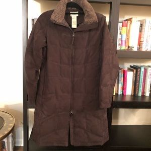 LL Bean down quilted jacket